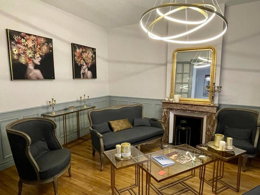 Suites Mana - La Perle Des Isles , Superbe Maison Art Deco Avec Balneotherapie Rethel Exterior photo